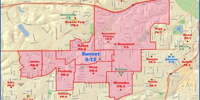 Dallas isd மாவட்ட வரைபடம்